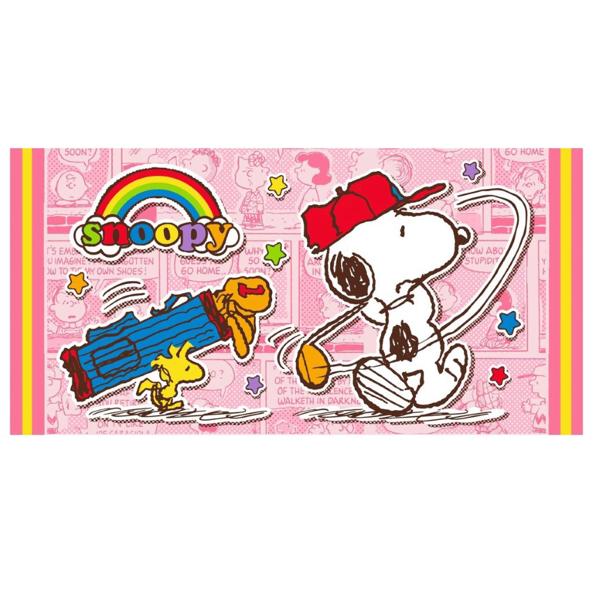 CHILLI ผ้าขนหนู สนูปี้ Snoopy PN-1801-PINK