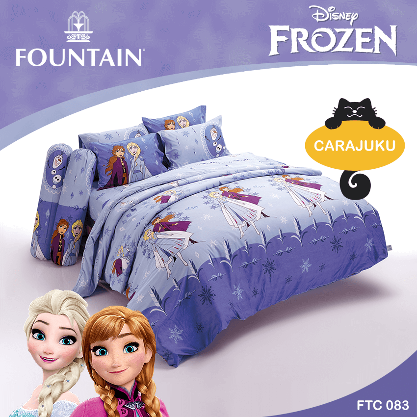 FOUNTAIN ชุดผ้าปูที่นอน โฟรเซ่น Frozen FTC083
