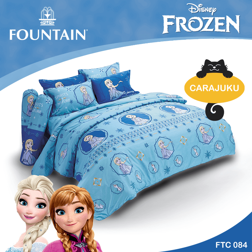 FOUNTAIN ชุดผ้าปูที่นอน โฟรเซ่น Frozen FTC084