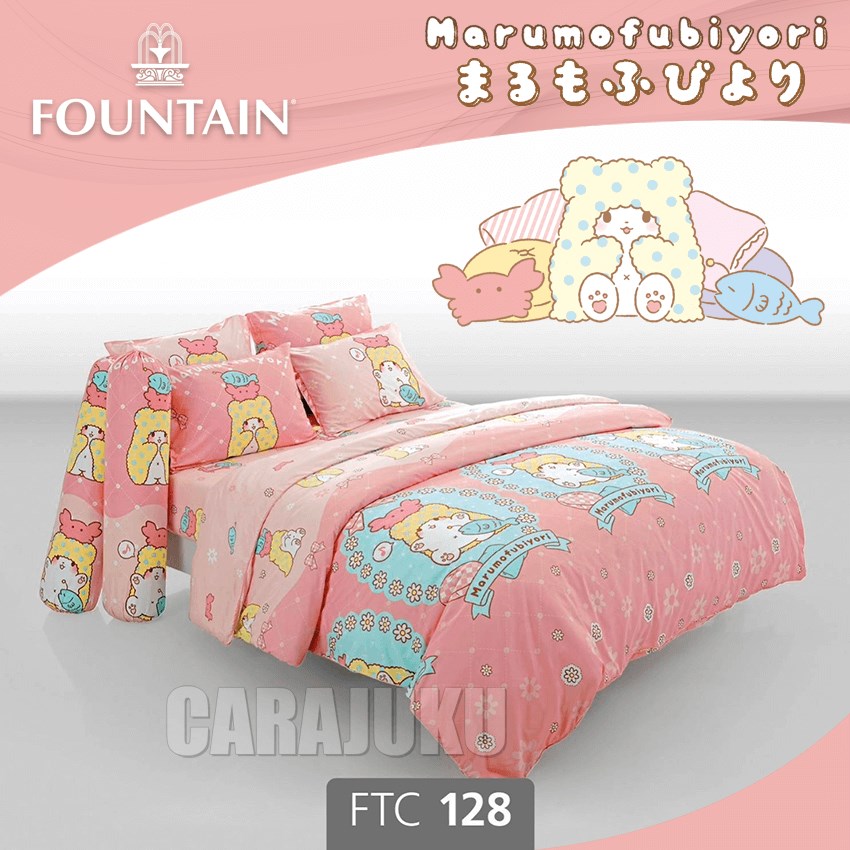 FOUNTAIN ชุดผ้าปูที่นอน ม็อปปุ Marumofubiyori Moppu FTC128