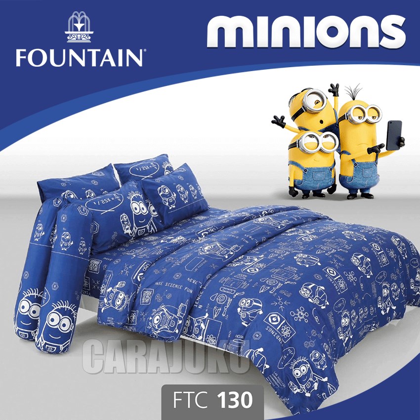 FOUNTAIN ชุดผ้าปูที่นอน มินเนียน Minions FTC130