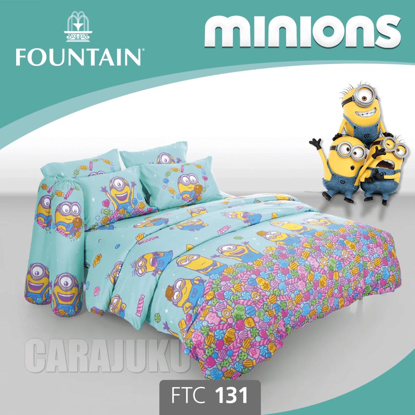FOUNTAIN ชุดผ้าปูที่นอน มินเนียน Minions FTC131