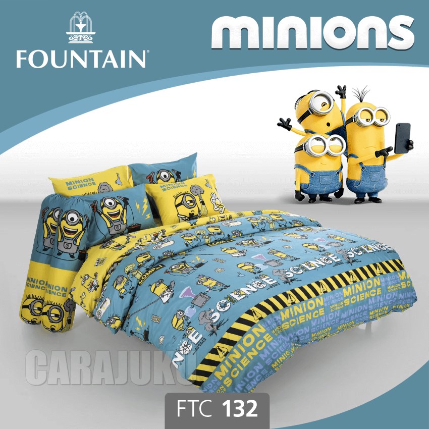FOUNTAIN ชุดผ้าปูที่นอน มินเนียน Minions FTC132