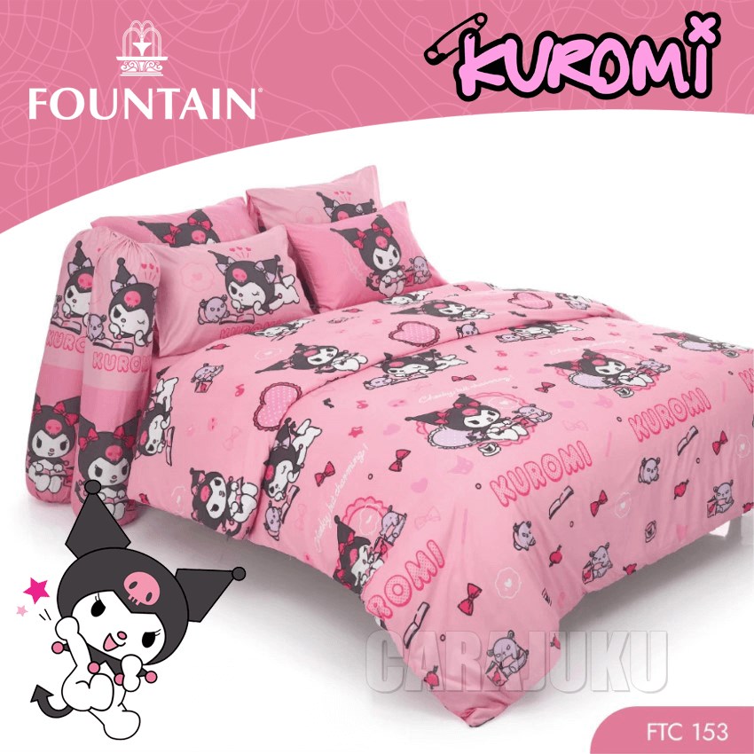 FOUNTAIN ชุดผ้าปูที่นอน คุโรมิ Kuromi FTC153