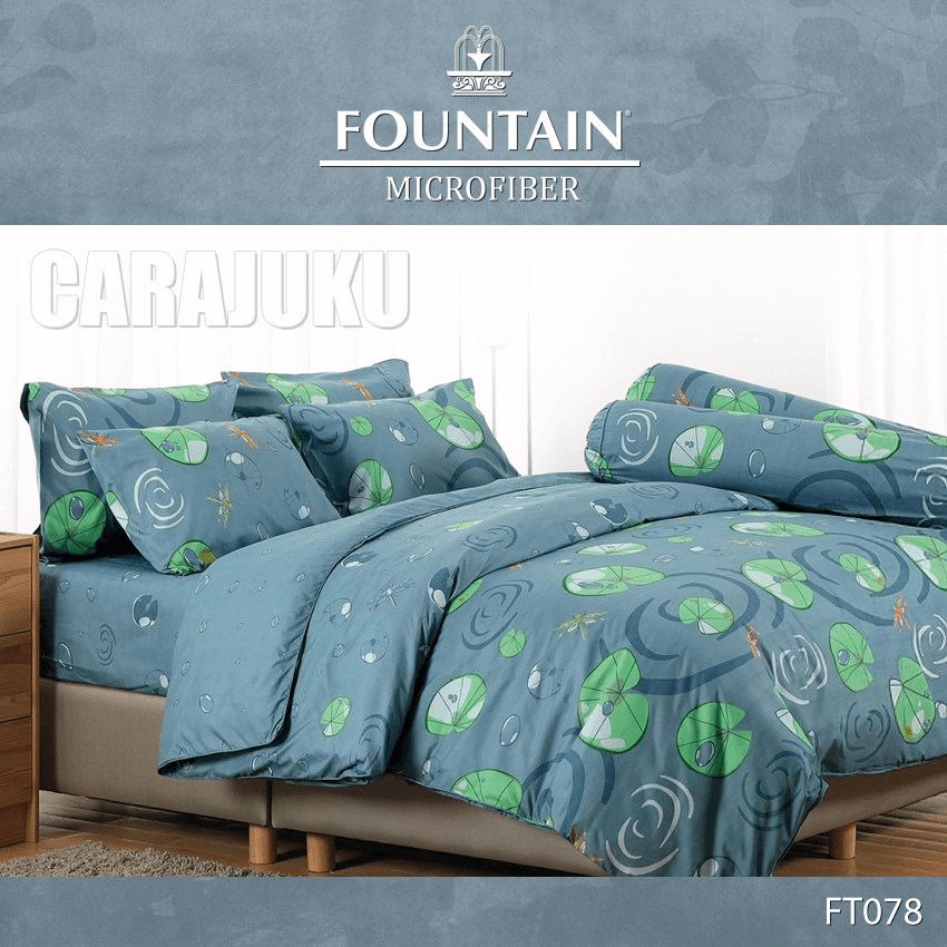 FOUNTAIN ชุดผ้าปูที่นอน พิมพ์ลาย Graphic FT078