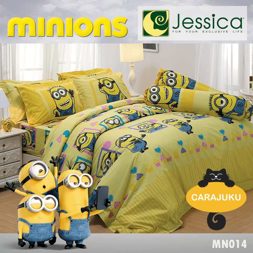 JESSICA ชุดผ้าปูที่นอน มินเนียน Minions MN014