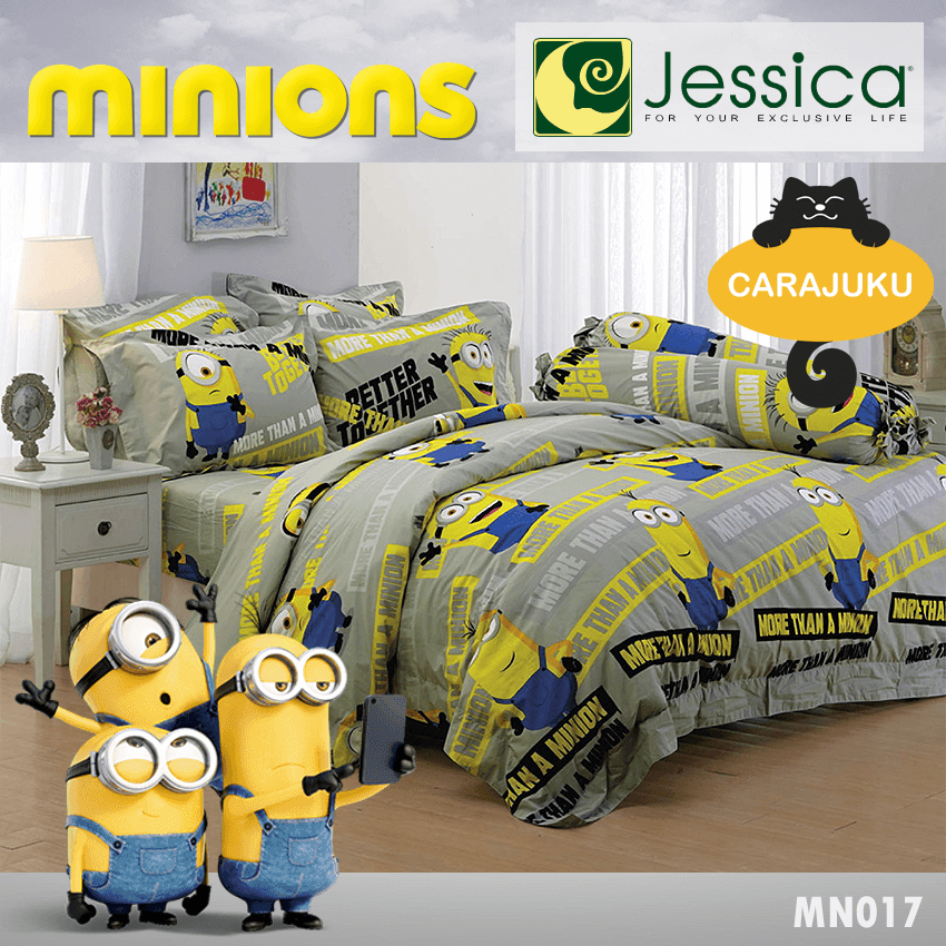 JESSICA ชุดผ้าปูที่นอน มินเนียน Minions MN017