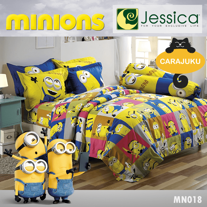 JESSICA ชุดผ้าปูที่นอน มินเนียน Minions MN018