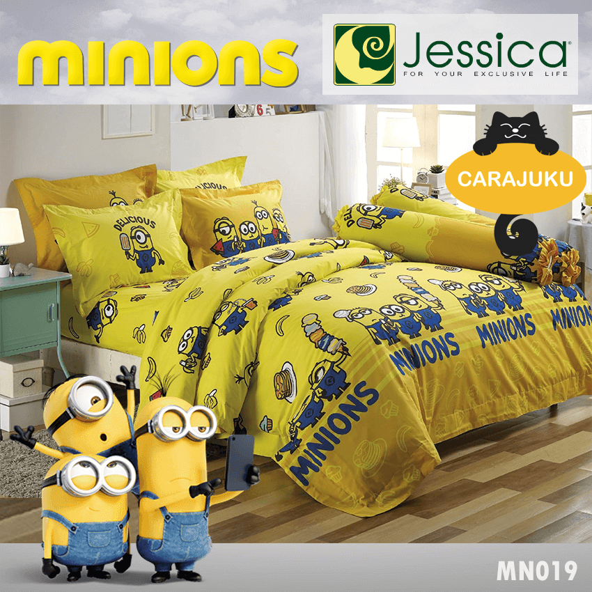 JESSICA ชุดผ้าปูที่นอน มินเนียน Minions MN019
