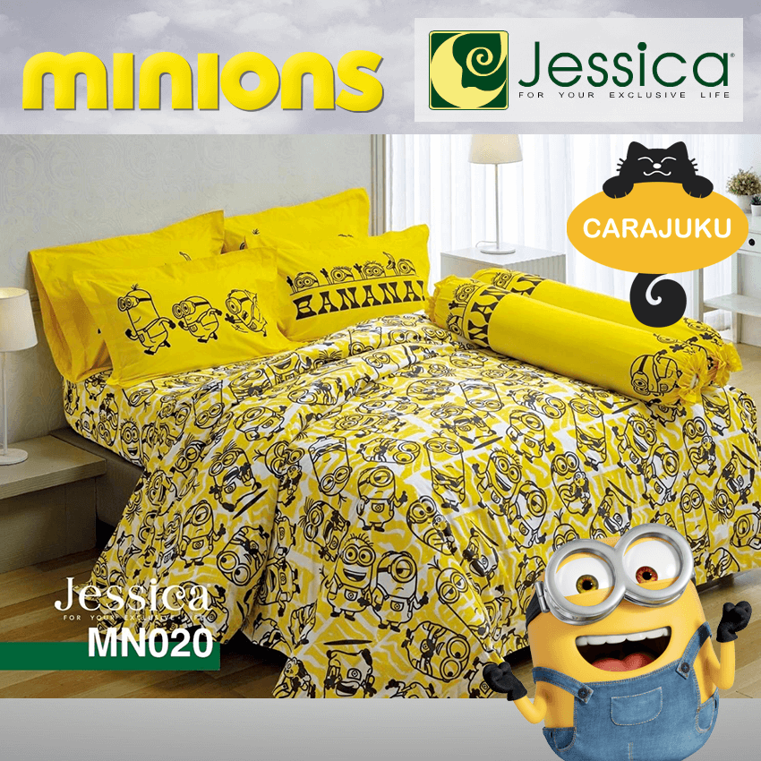 JESSICA ชุดผ้าปูที่นอน มินเนียน Minions MN020