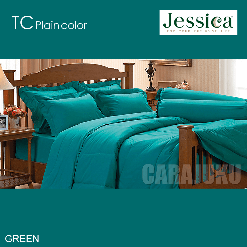 JESSICA ชุดผ้าปูที่นอน สีเขียว GREEN