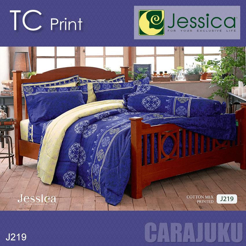 JESSICA ชุดผ้าปูที่นอน พิมพ์ลาย Graphic J219