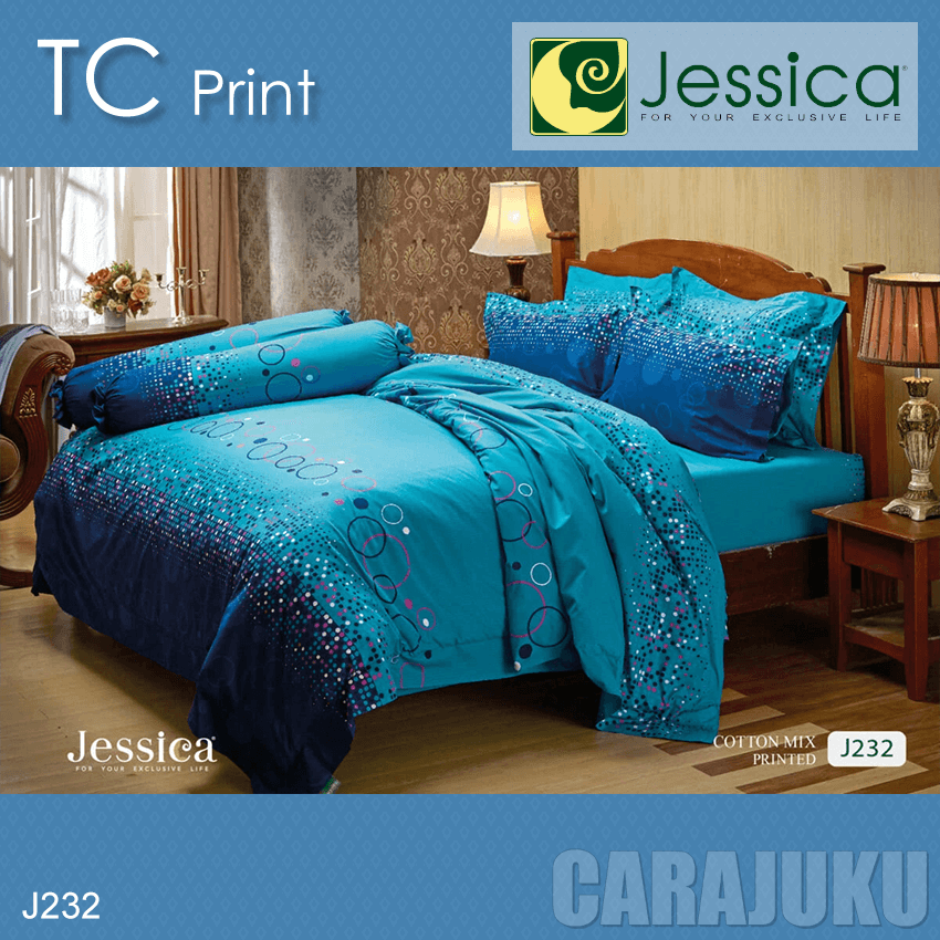 JESSICA ชุดผ้าปูที่นอน พิมพ์ลาย Graphic J232