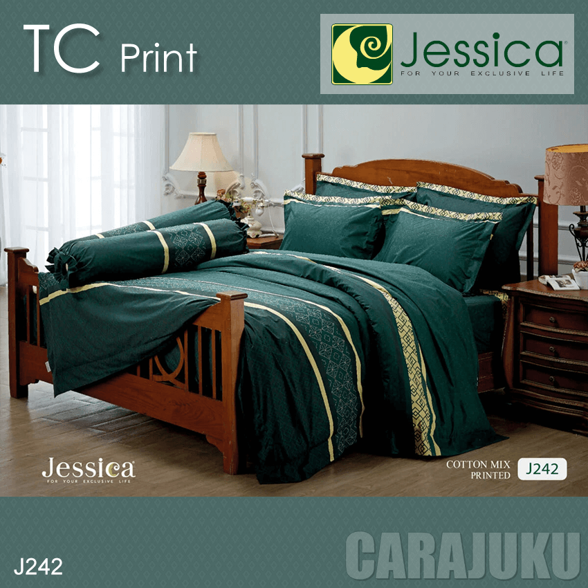 JESSICA ชุดผ้าปูที่นอน พิมพ์ลาย Graphic J242