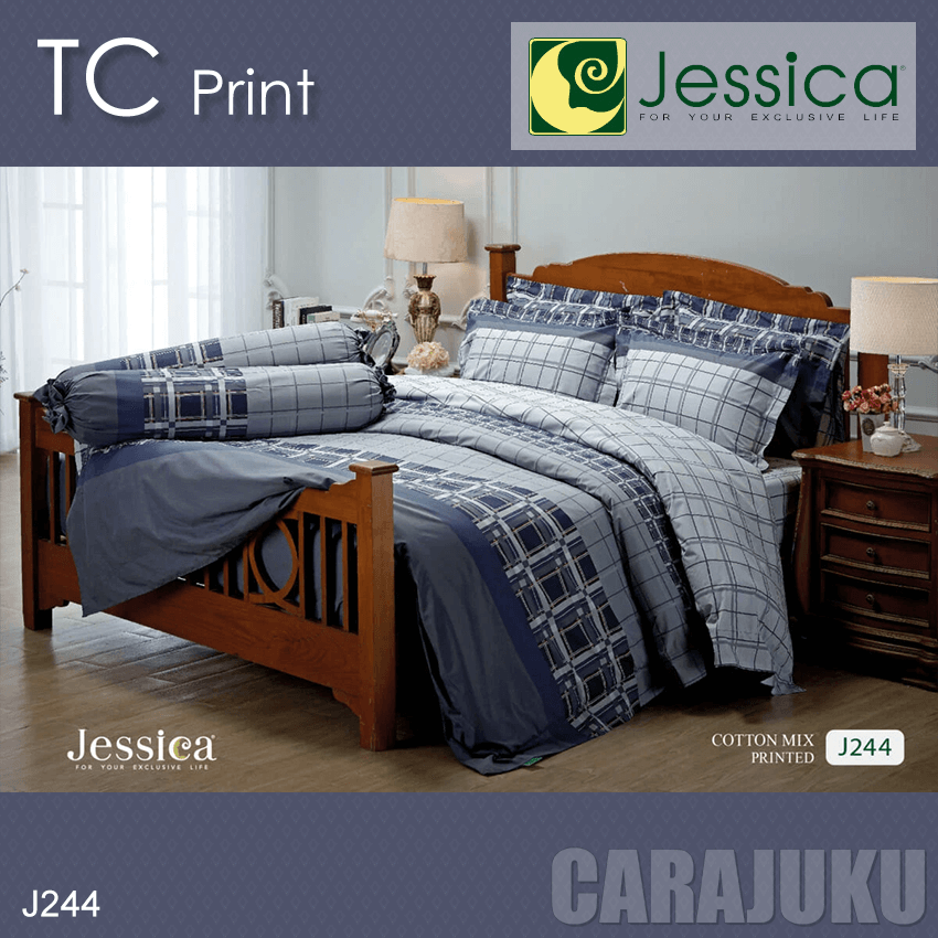 JESSICA ชุดผ้าปูที่นอน พิมพ์ลาย Graphic J244