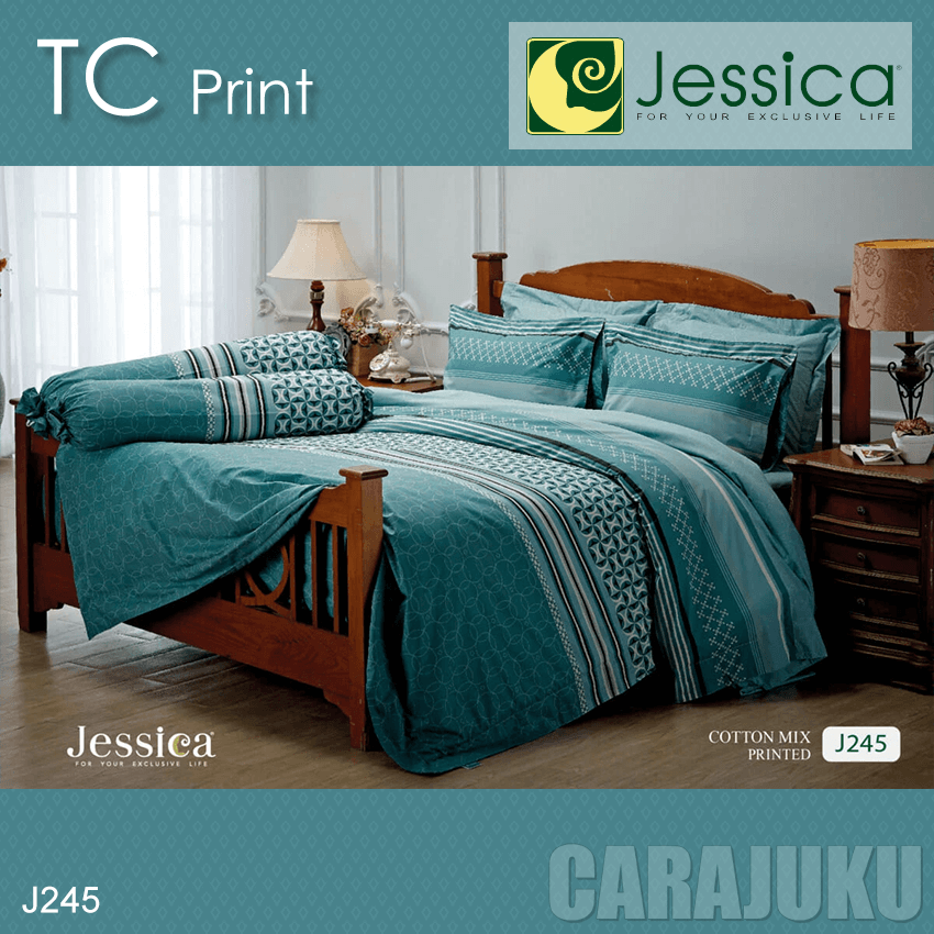 JESSICA ชุดผ้าปูที่นอน พิมพ์ลาย Graphic J245