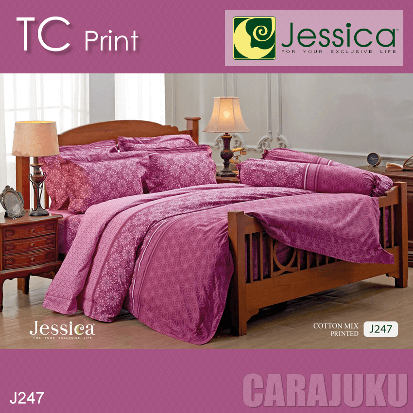 JESSICA ชุดผ้าปูที่นอน พิมพ์ลาย Graphic J247