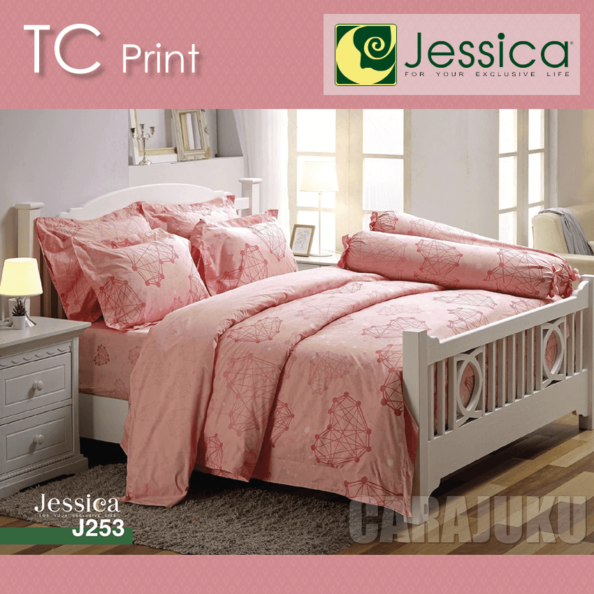 JESSICA ชุดผ้าปูที่นอน พิมพ์ลาย Graphic J253