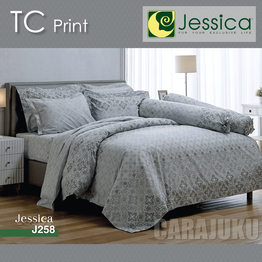 JESSICA ชุดผ้าปูที่นอน พิมพ์ลาย Graphic J258