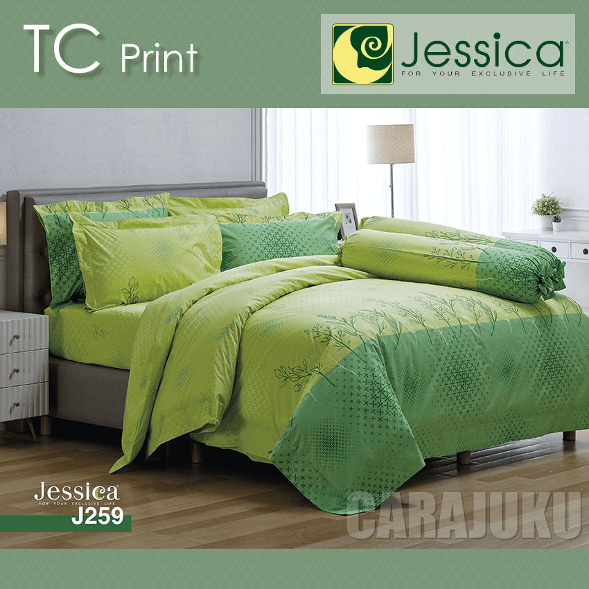 JESSICA ชุดผ้าปูที่นอน พิมพ์ลาย Graphic J259