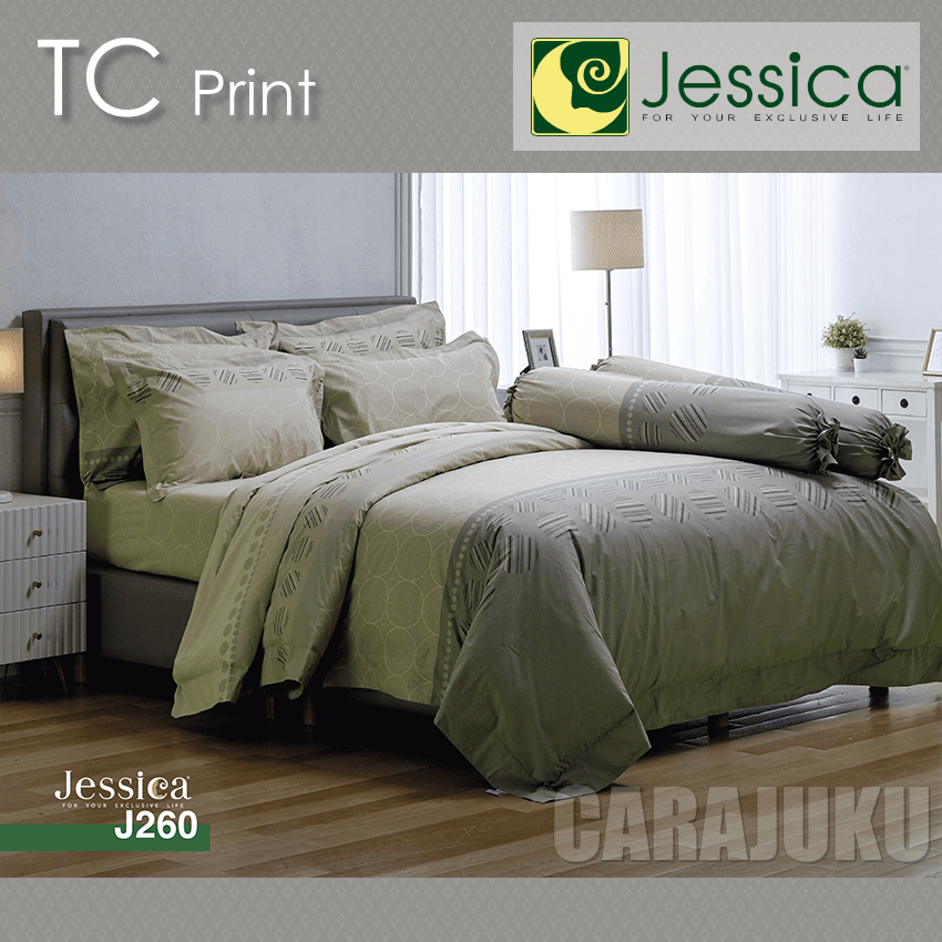 JESSICA ชุดผ้าปูที่นอน พิมพ์ลาย Graphic J260