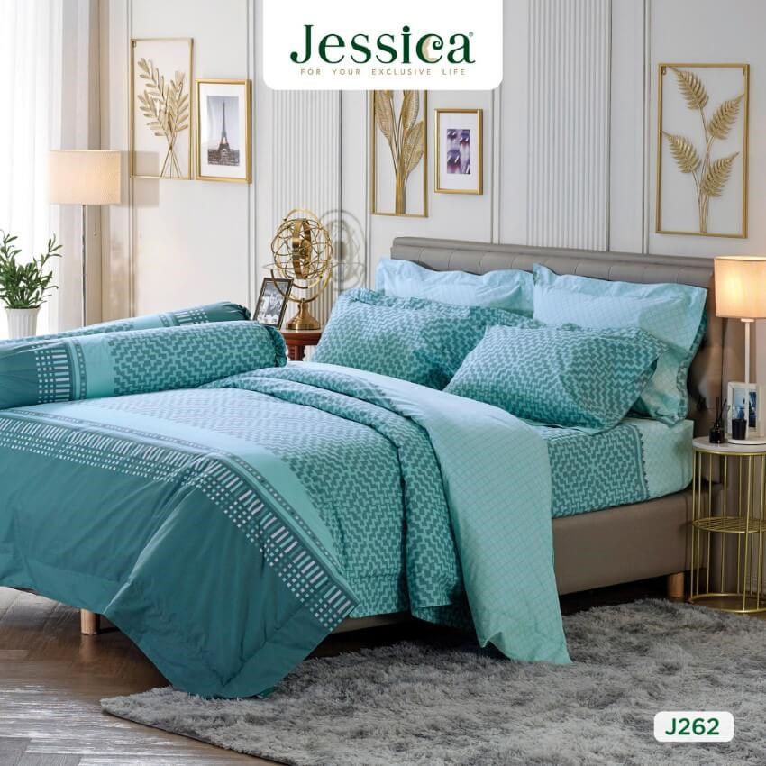 JESSICA ชุดผ้าปูที่นอน พิมพ์ลาย Graphic J262