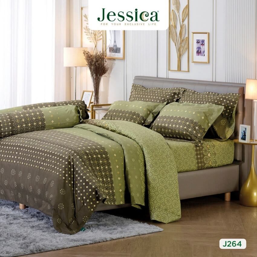 JESSICA ชุดผ้าปูที่นอน พิมพ์ลาย Graphic J264