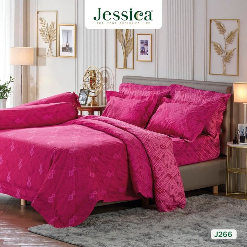 JESSICA ชุดผ้าปูที่นอน พิมพ์ลาย Graphic J266