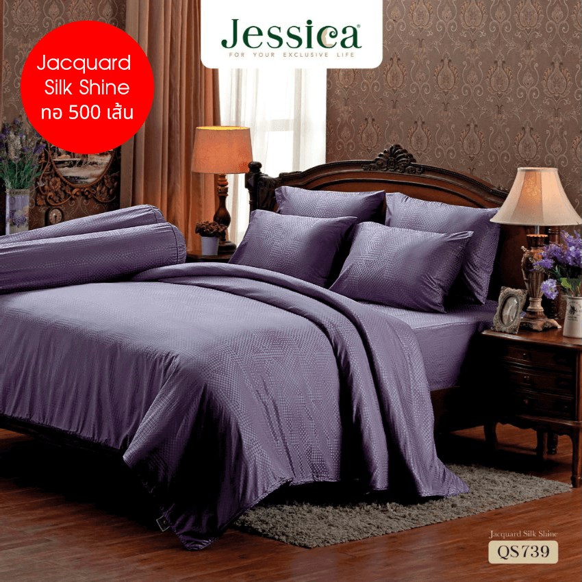 JESSICA ชุดผ้าปูที่นอน พิมพ์ลาย Graphic QS739