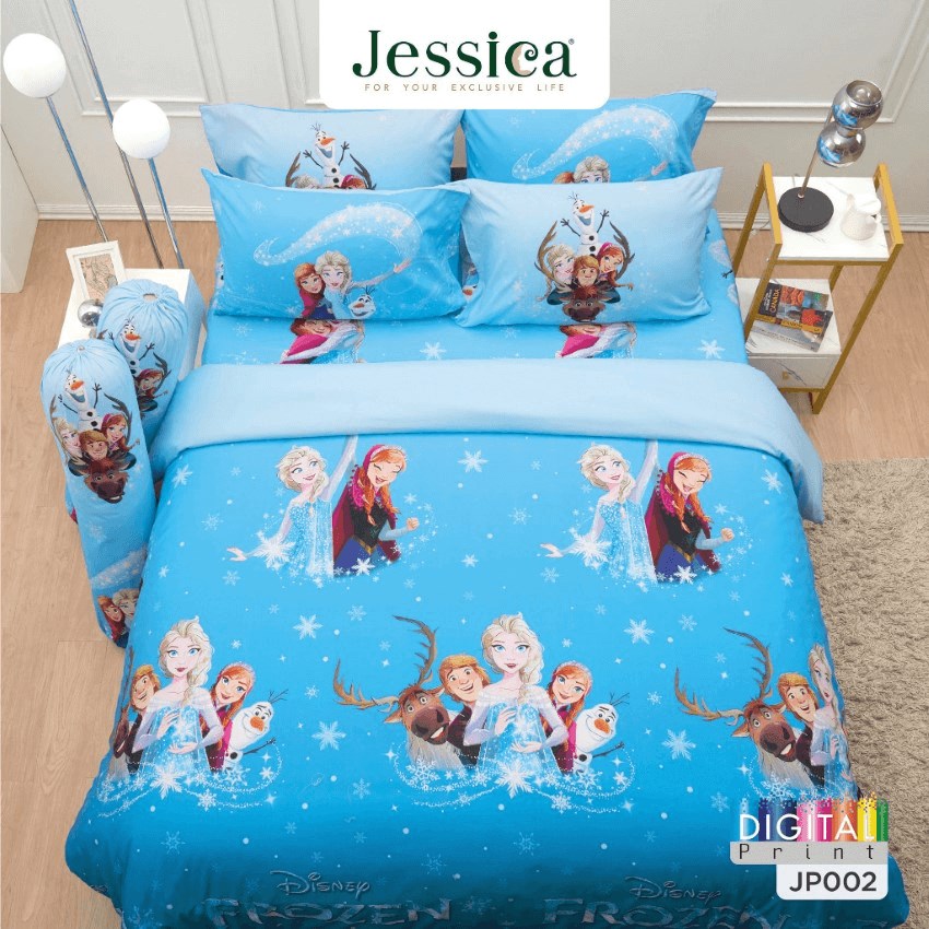 JESSICA ชุดผ้าปูที่นอน โฟรเซ่น Frozen JP002