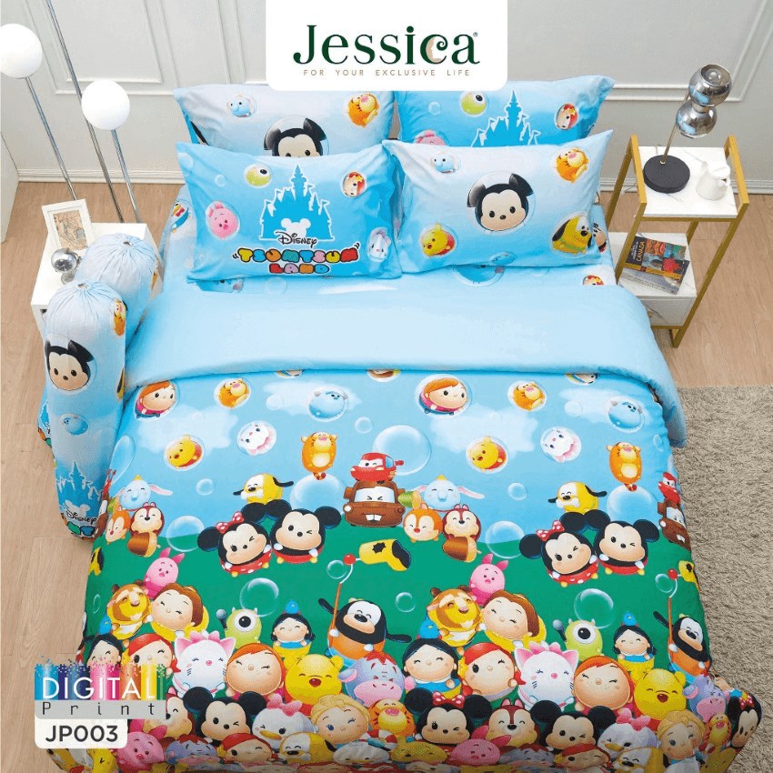 JESSICA ชุดผ้าปูที่นอน ซูมซูม Tsum Tsum JP003