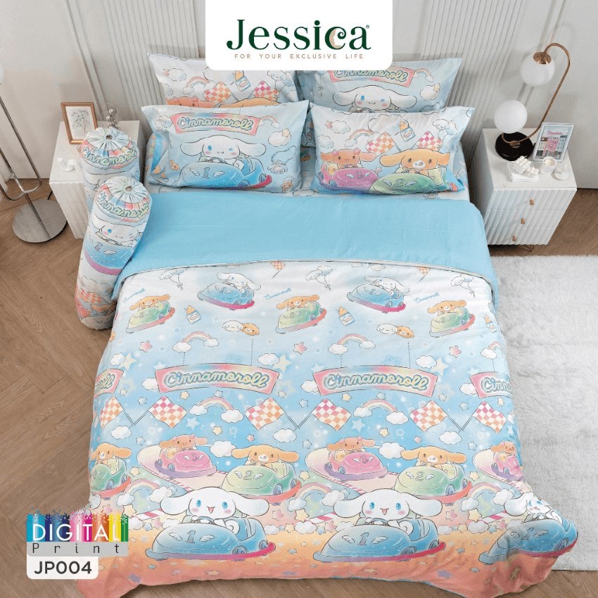 JESSICA ชุดผ้าปูที่นอน ชินนามอนโรล Cinnamoroll JP004