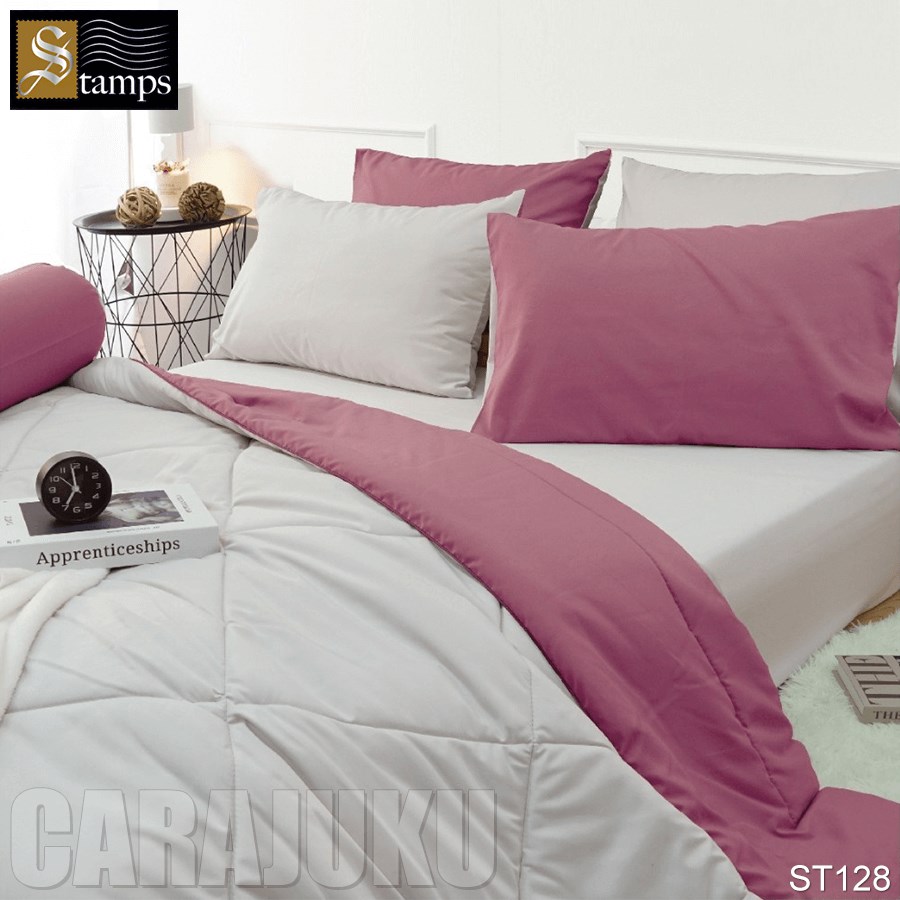 STAMPS ชุดผ้าปูที่นอน สีม่วง ทูโทน Nimbus Cloud ST128