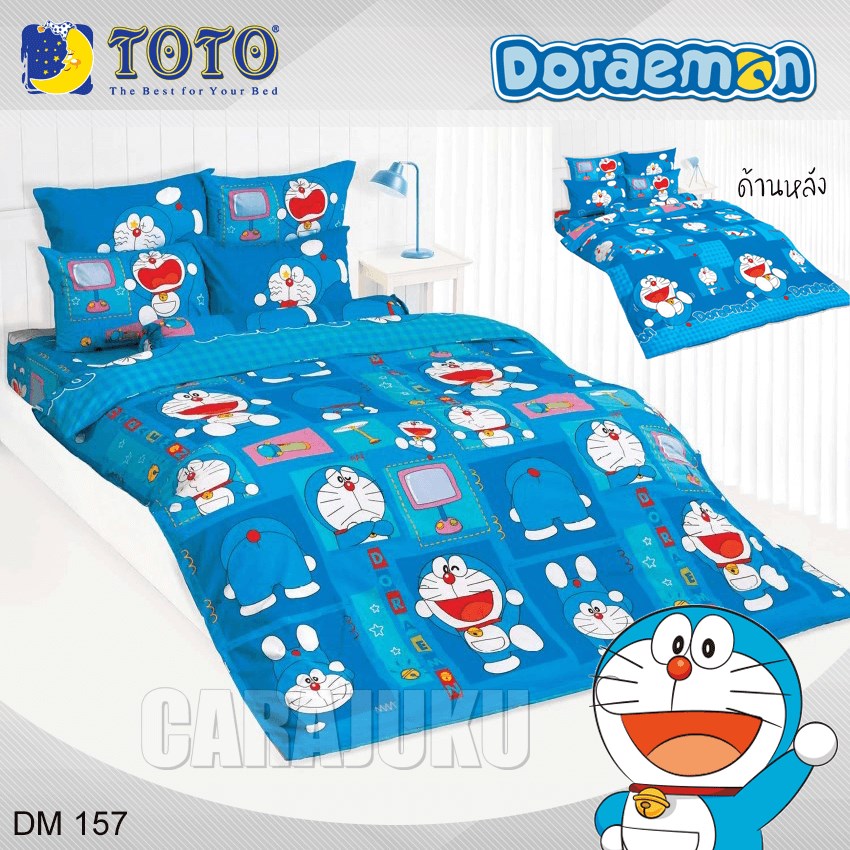 TOTO ชุดผ้าปูที่นอน โดเรม่อน Doraemon DM157