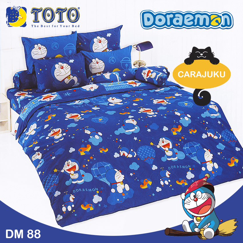 TOTO ชุดผ้าปูที่นอน โดเรม่อน Doraemon DM88