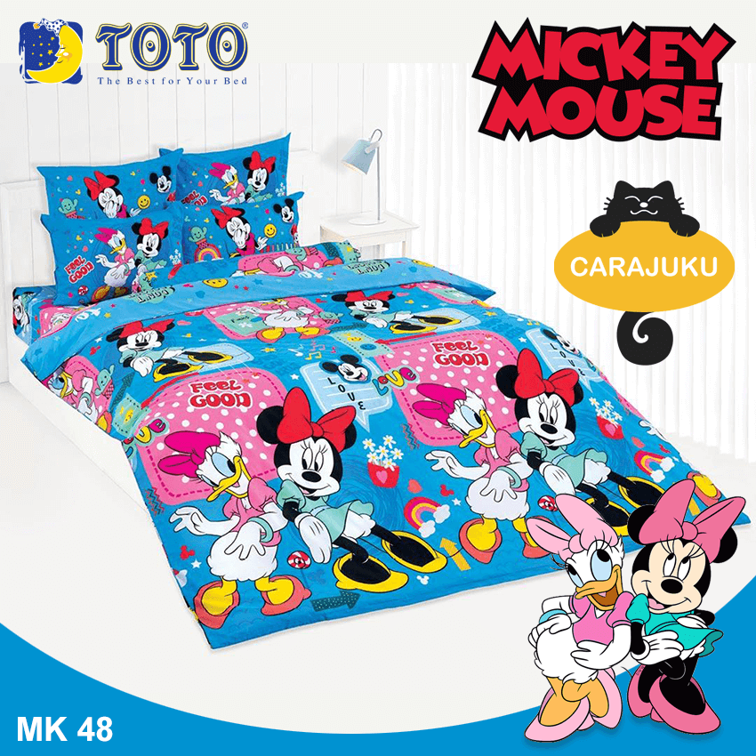 TOTO ชุดผ้าปูที่นอน มินนี่เมาส์ Minnie Mouse MK48