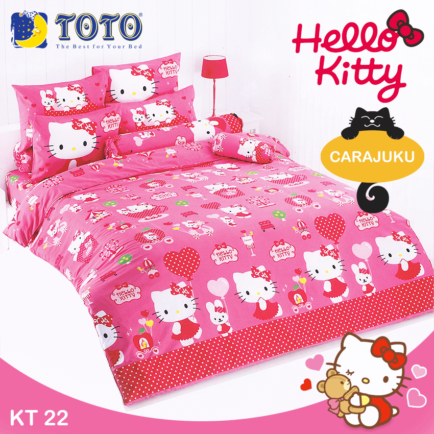TOTO ชุดผ้าปูที่นอน คิตตี้ Hello Kitty KT22