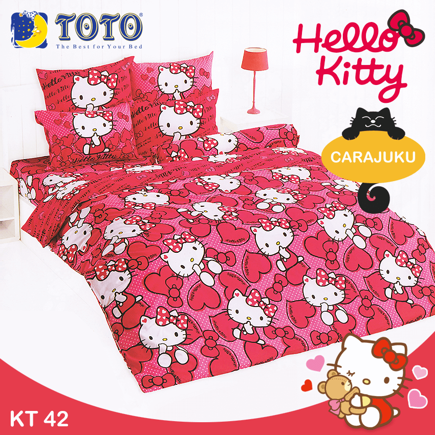 TOTO ชุดผ้าปูที่นอน คิตตี้ Hello Kitty KT42