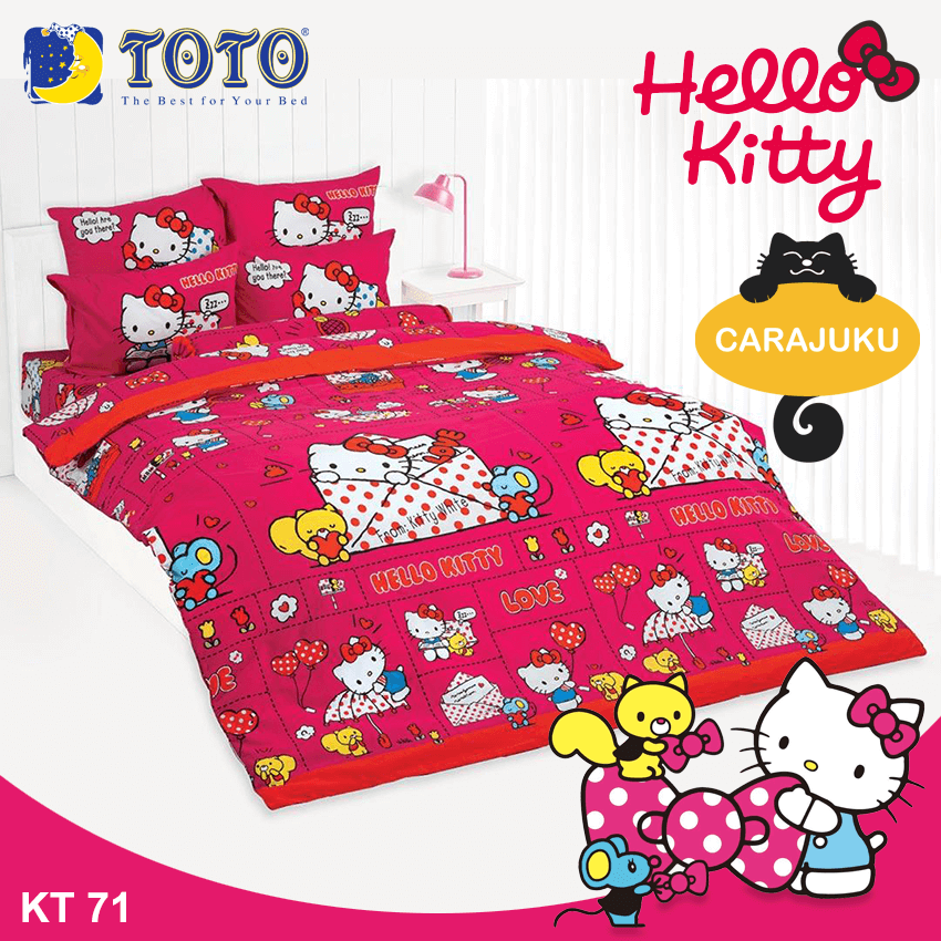 TOTO ชุดผ้าปูที่นอน คิตตี้ Hello Kitty KT71