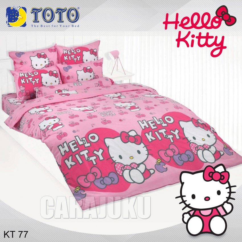 TOTO ชุดผ้าปูที่นอน คิตตี้ Hello Kitty KT77