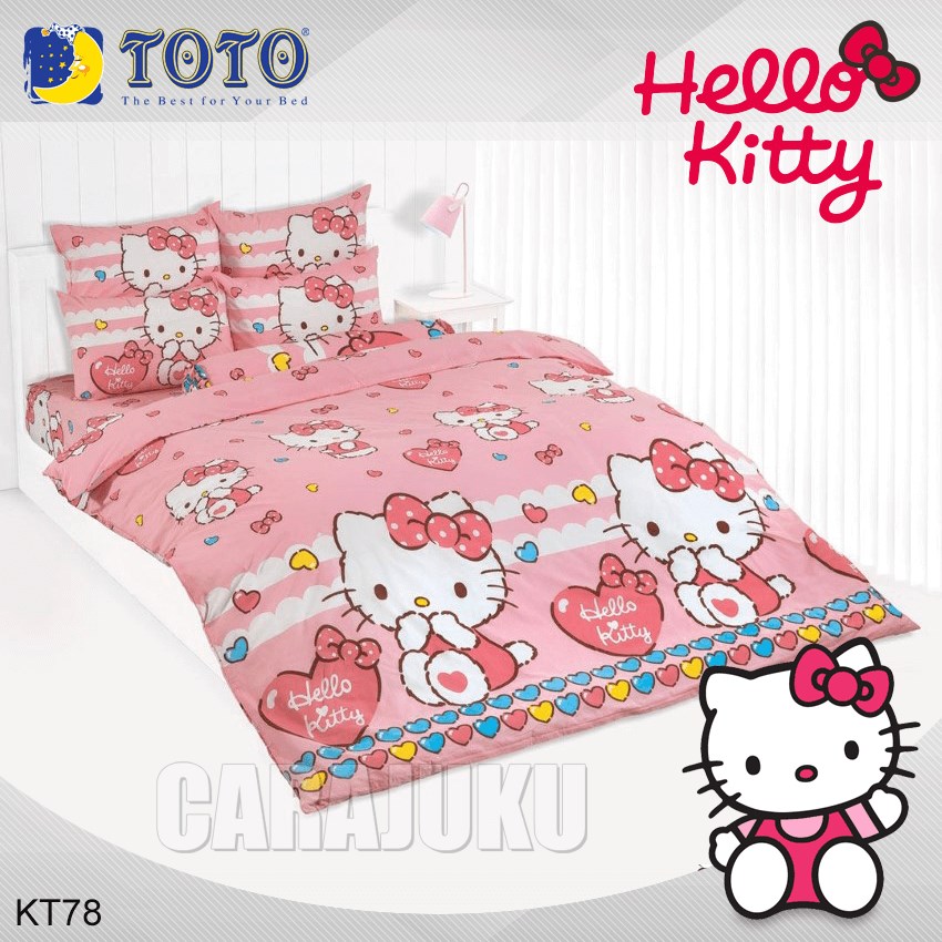 TOTO ชุดผ้าปูที่นอน คิตตี้ Hello Kitty KT78