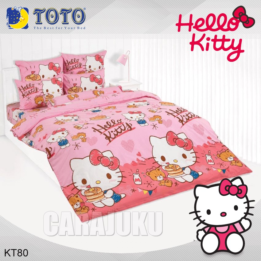 TOTO ชุดผ้าปูที่นอน คิตตี้ Hello Kitty KT80