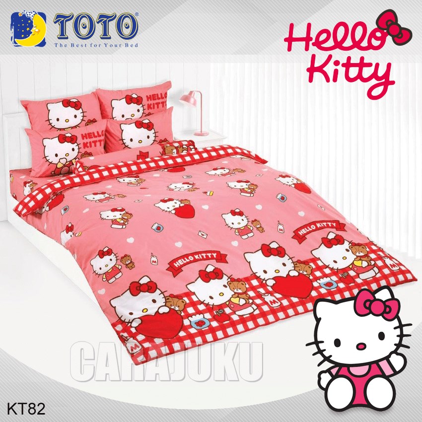 TOTO ชุดผ้าปูที่นอน คิตตี้ Hello Kitty KT82