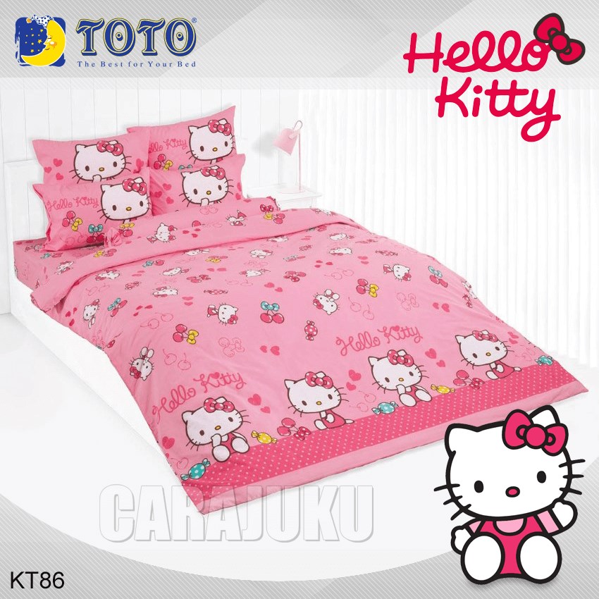 TOTO ชุดผ้าปูที่นอน คิตตี้ Hello Kitty KT86