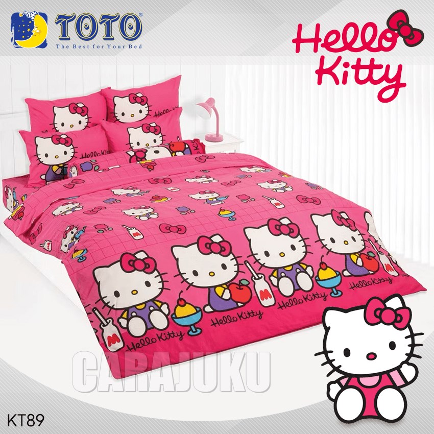 TOTO ชุดผ้าปูที่นอน คิตตี้ Hello Kitty KT89