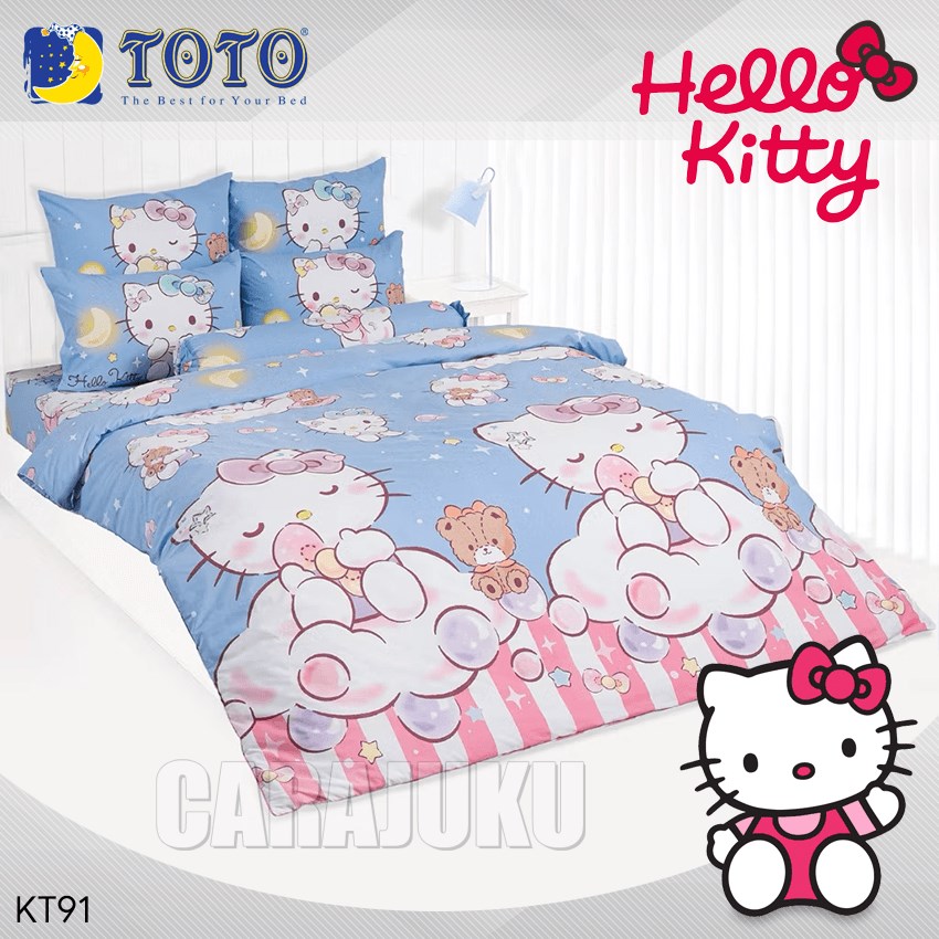 TOTO ชุดผ้าปูที่นอน คิตตี้ Hello Kitty KT91