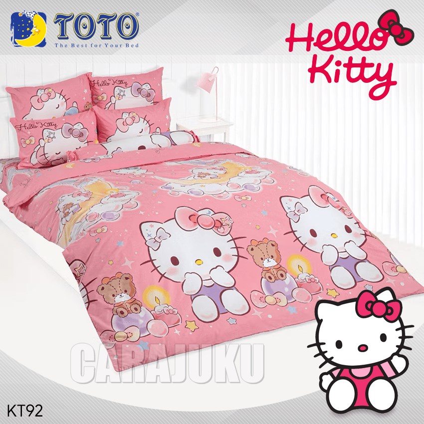 TOTO ชุดผ้าปูที่นอน คิตตี้ Hello Kitty KT92
