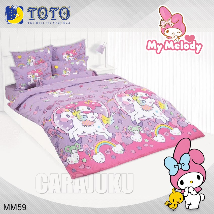 TOTO ชุดผ้าปูที่นอน มายเมโลดี้ My Melody MM59