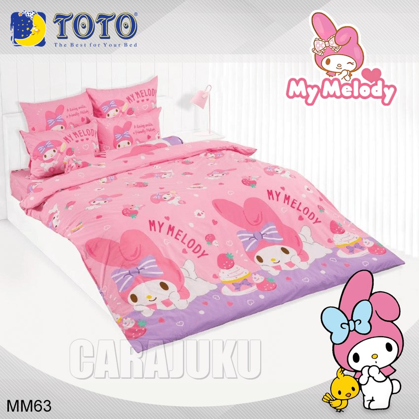 TOTO ชุดผ้าปูที่นอน มายเมโลดี้ My Melody MM63