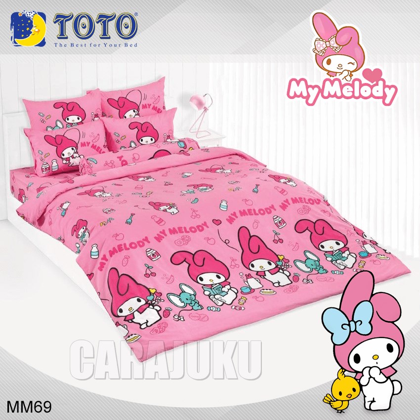 TOTO ชุดผ้าปูที่นอน มายเมโลดี้ My Melody MM69